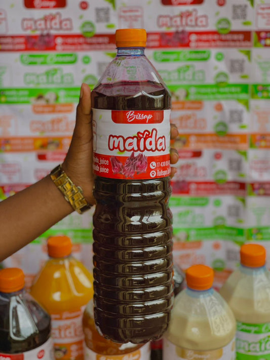 JUS DE BISSAP ROUGE MENTHE FORMAT 1L