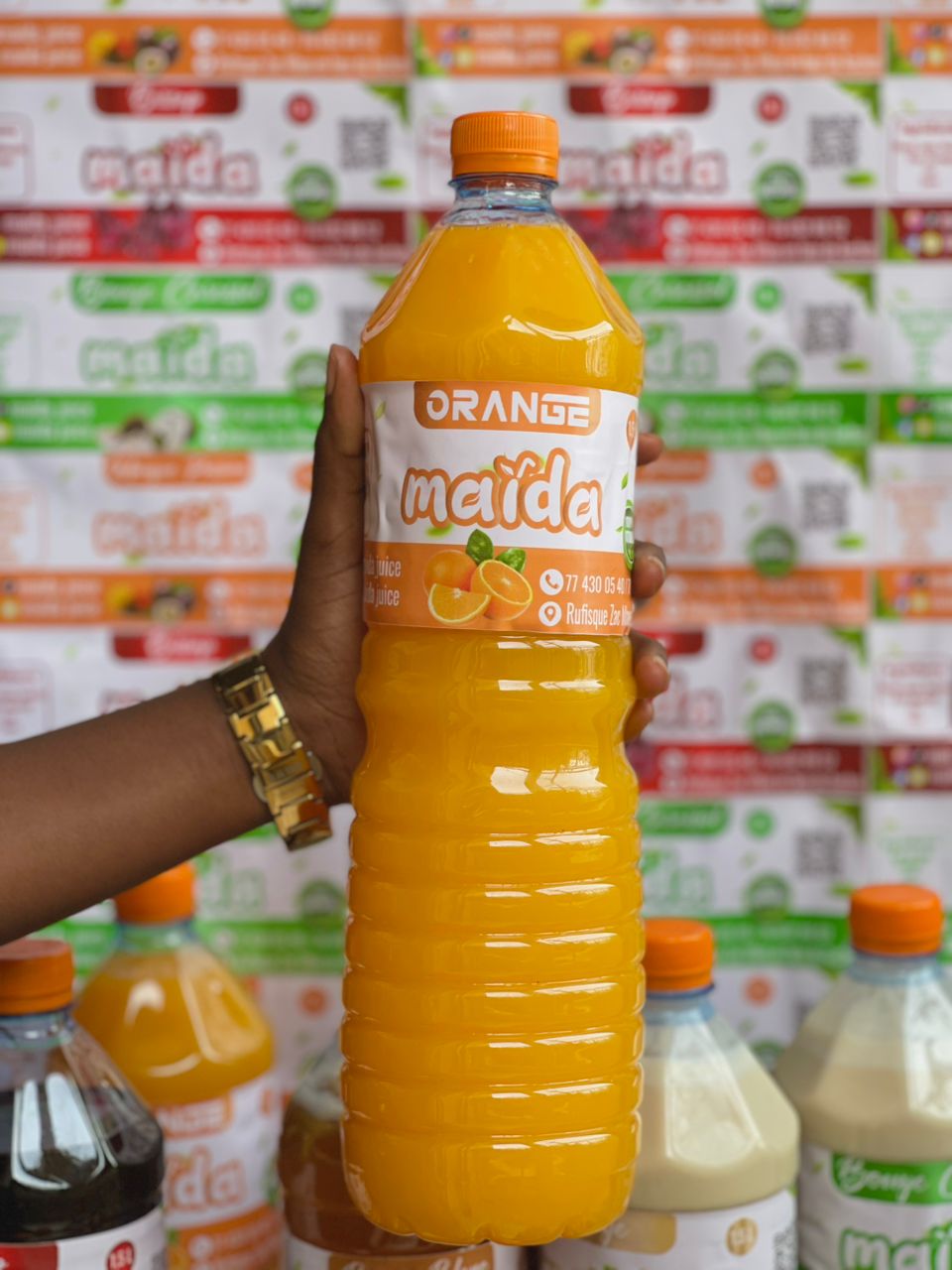 JUS D'ORANGE FRUITS EXOTIQUES FORMAT 1L